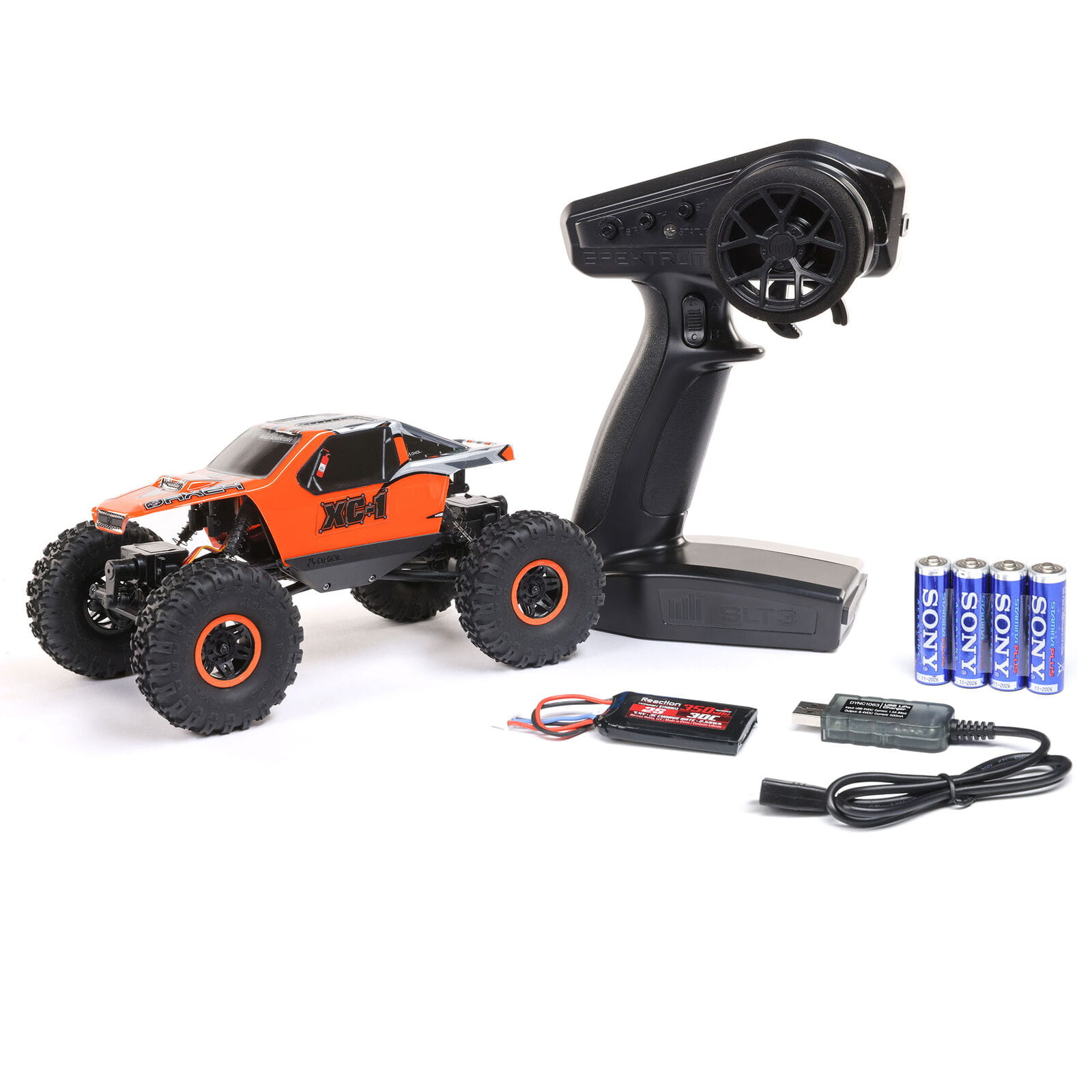 Axial RC Crawler AX24 XC-1 1:24 4WD RTR Orange inkl. Akku, Ladegerät Axial RC Crawler AX24 XC-1 1:24 4WD RTR Orange inkl. Akku, Ladegerät