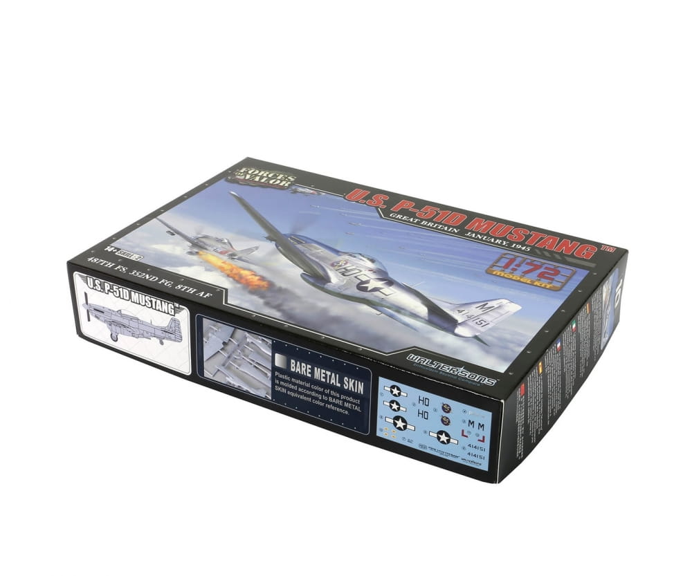 Forces of Valor 1:72 US P-51D Mustang Januar 1945 Militär Modellbau