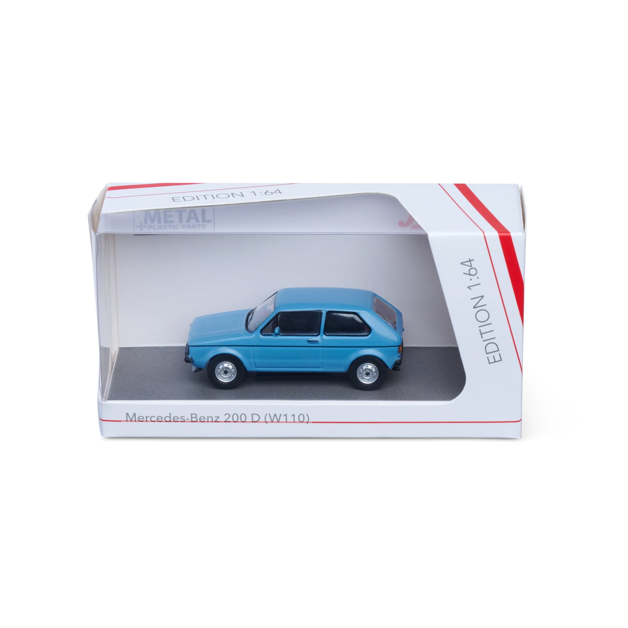 Schuco 1_64 VW Golf I Blau Standmodell