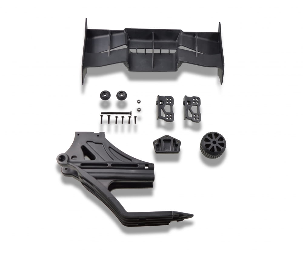 Carson Virus Extreme Spoiler_Halter_Wheeliebar - RC-Zubehoer