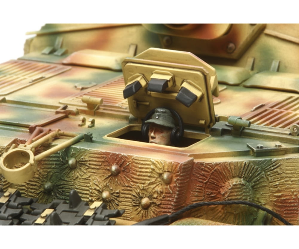 Tamiya WWII Deutscher schwerer Kampfpanzer Elefant 1:35 Plastik Modellbau Militär Bausatz