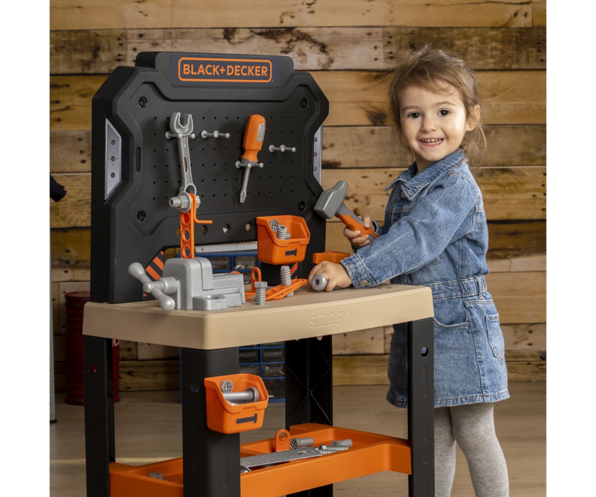 Smoby Black_Decker Werkbank