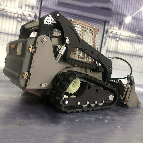 Thicon 1_14 Kompaktlader mit Kettenfahrwerk weiss_schwarz Bausatz - RC-Zubehoer
