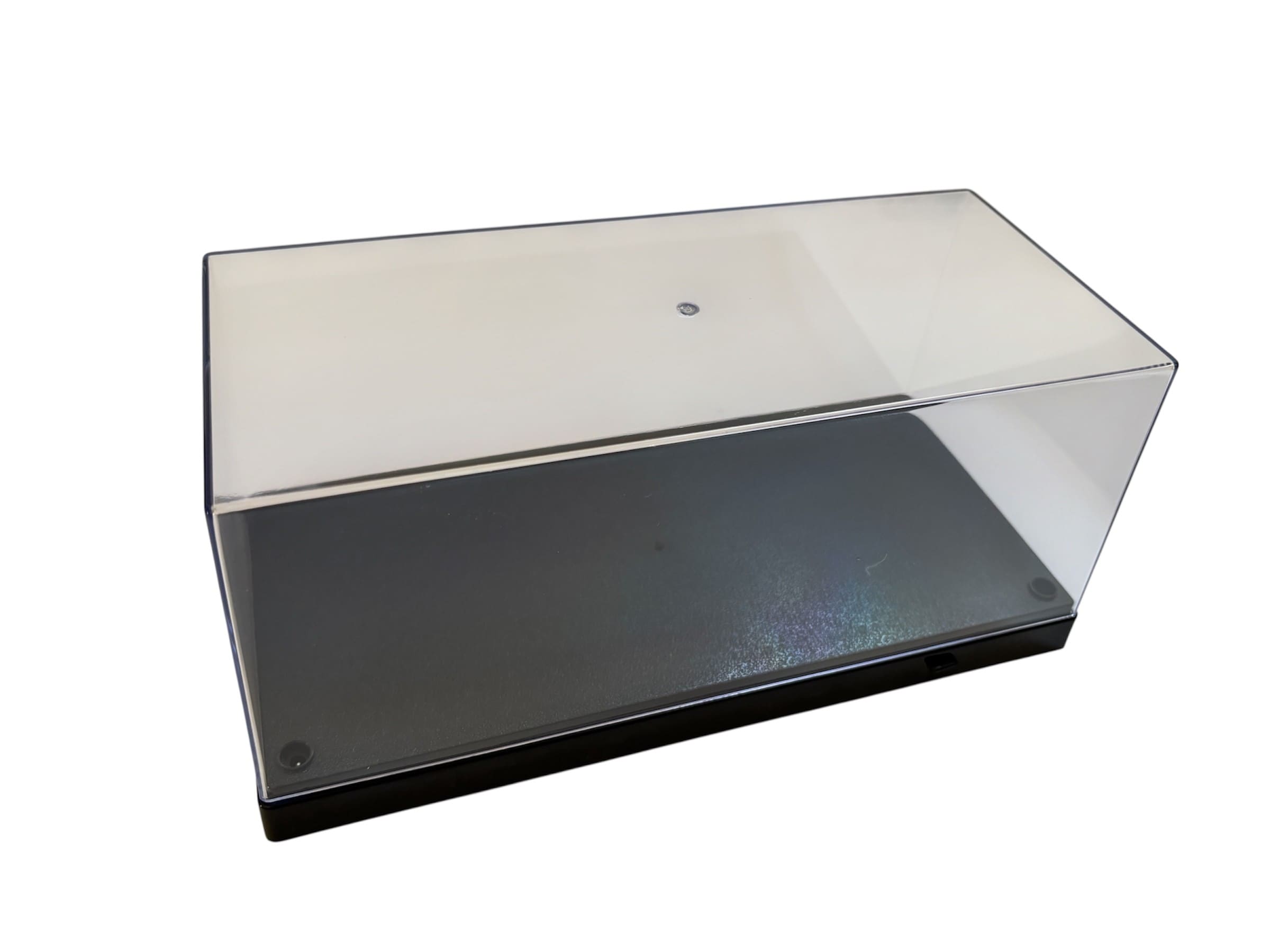 Triple9 LED-Vitrine fuer Modellautos 1_43_1_64 Schwarz mit Beleuchtung_