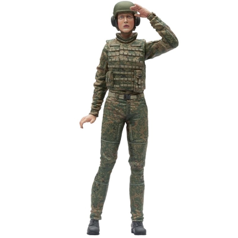 Torro 1_16 Figurenbausatz Russische Panzerbesatzung weiblich - RC-Zubehoer