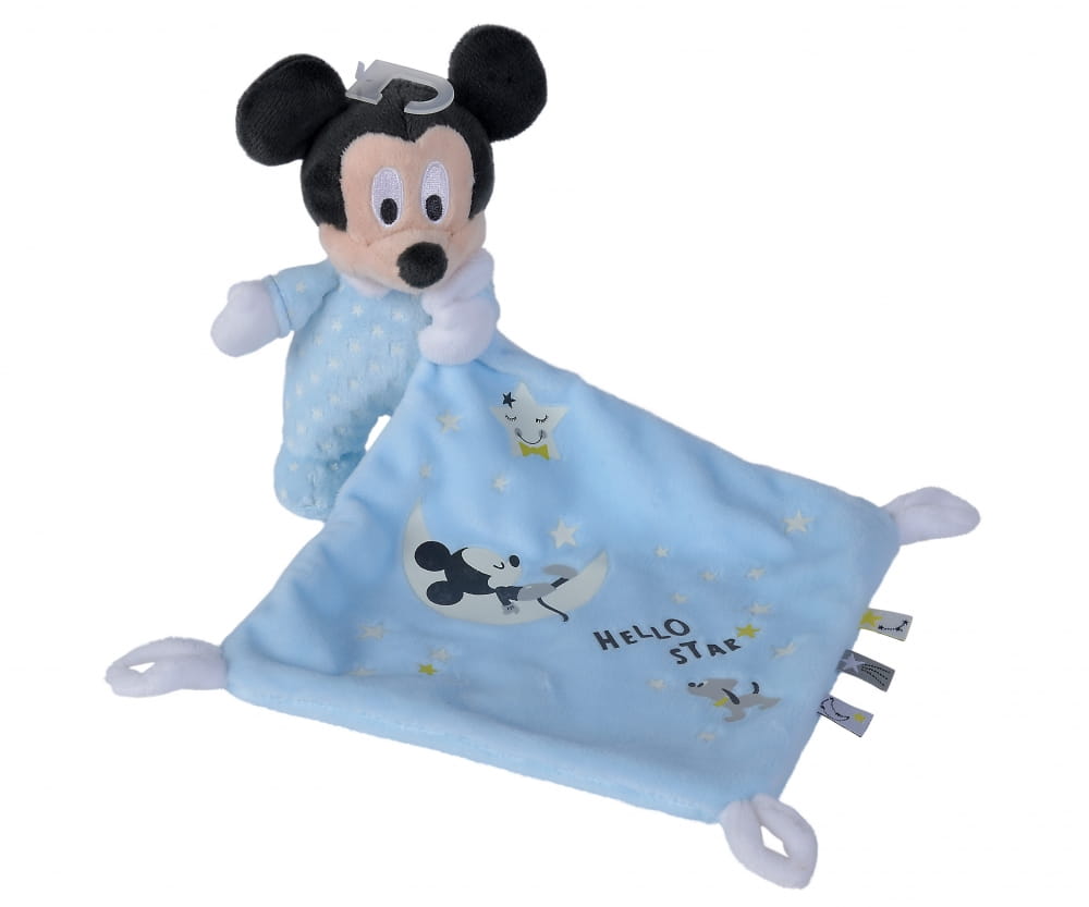 Nicotoy Disney Mickey GID Schmusetuch, Starry