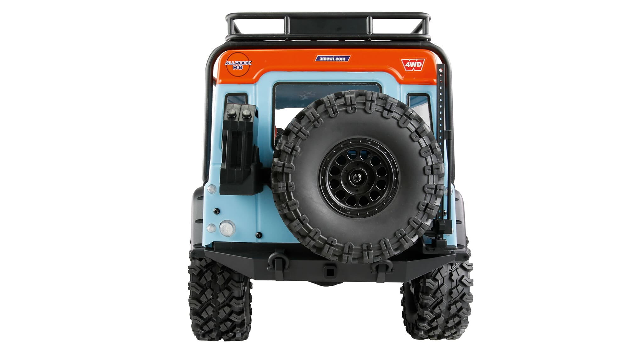 Amewi RC ALLRock H8 V2 Scale Crawler brushless 1_8 RTR blau_orange - Art_-Nr. 22766