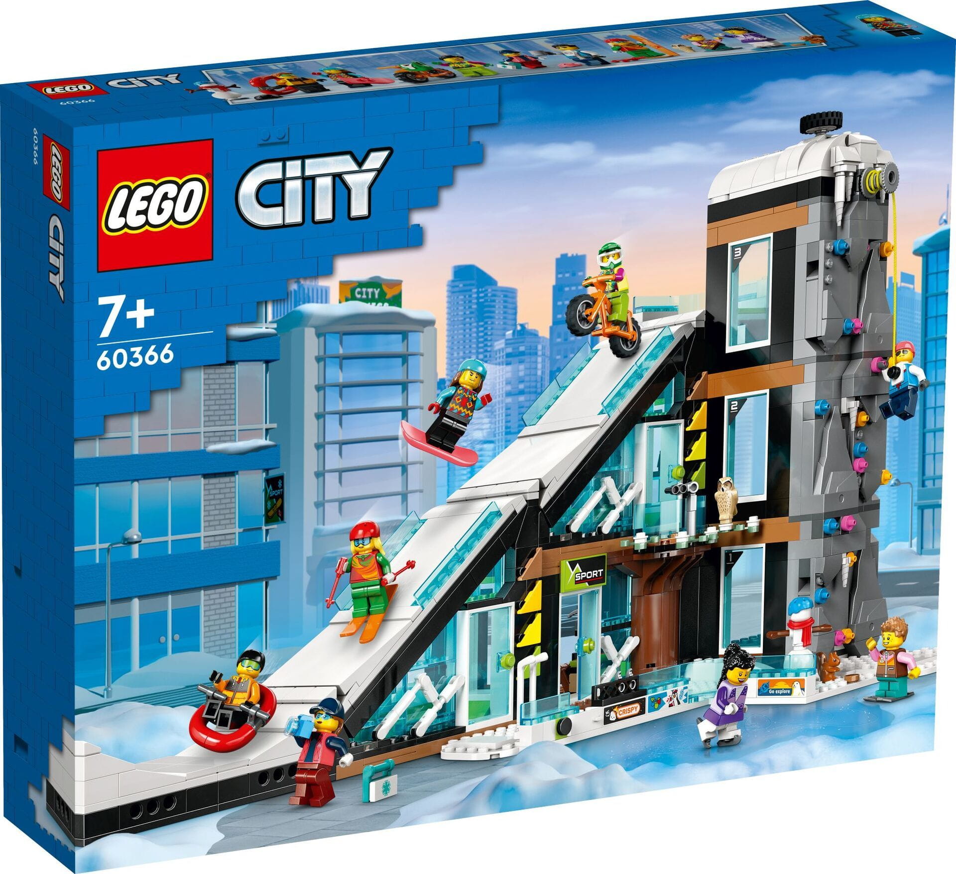 LEGO City Wintersportpark Set