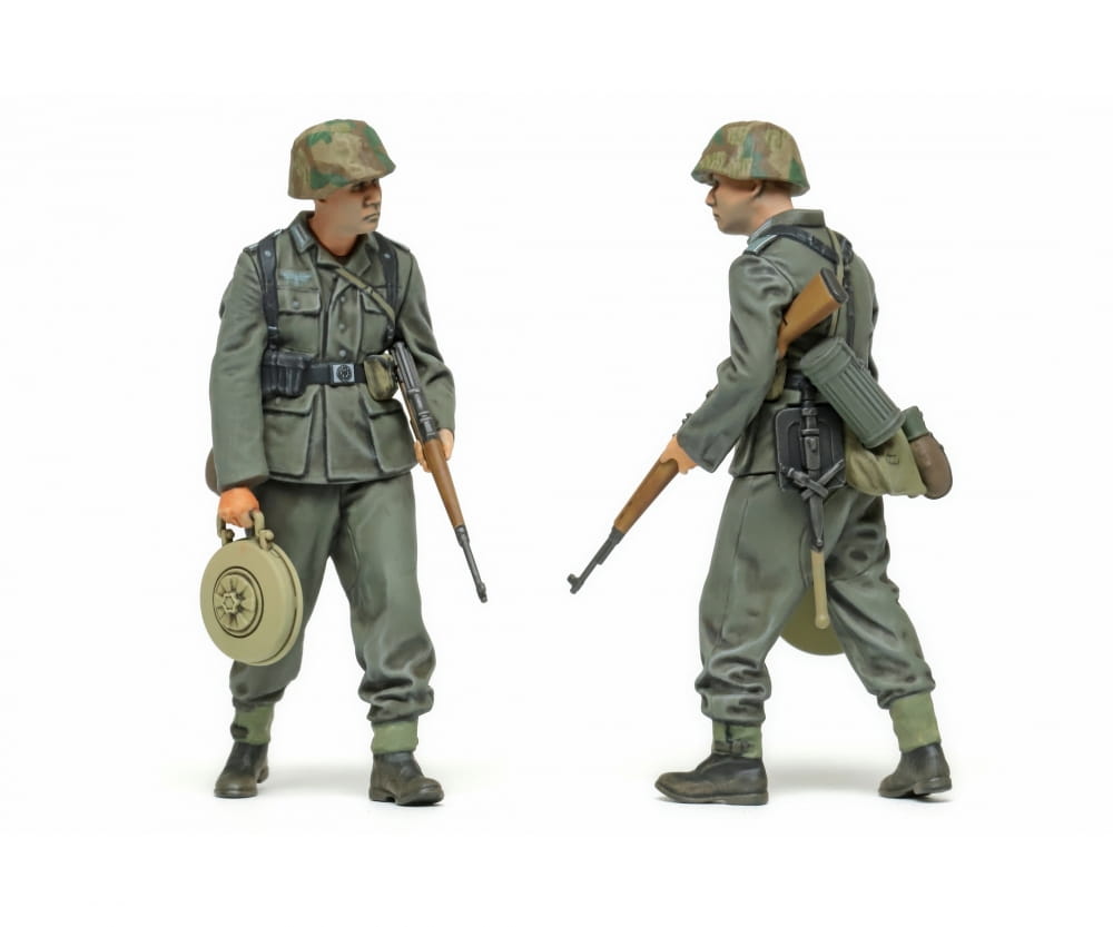 Tamiya 1:35 Figuren Set Deutsche Infanterie 1943-45 (5) Plastik Modellbausatz
