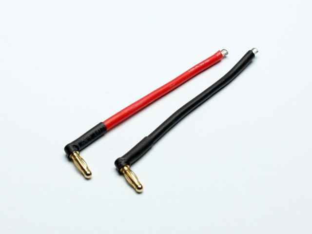 Pichler Adapterkabel abgewinkelt _ 4mm Gold - RC-Zubehoer