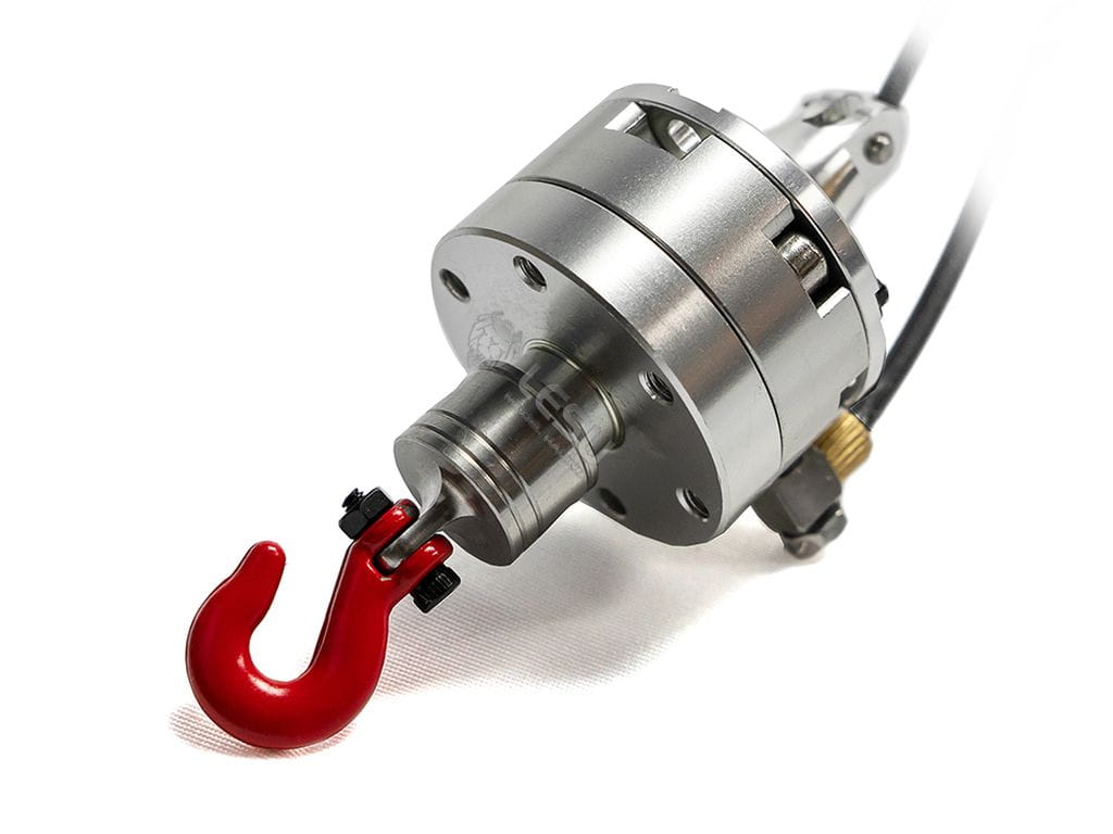 Lesu Schwenkantrieb hydraulisch mit Haken 270° fuer Ladekran - RC-Zubehoer