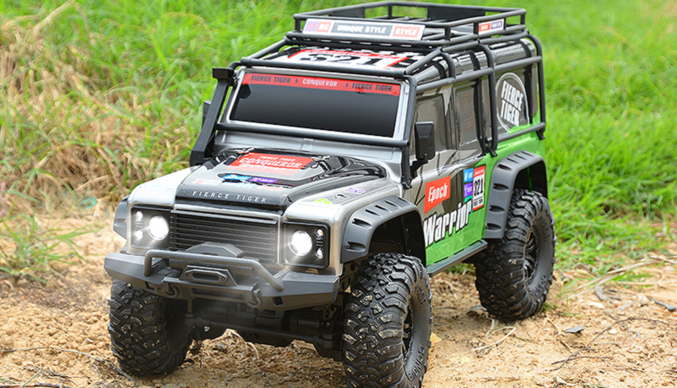 Amewi RC Crawler Dirt Climbing Fierce Tiger SUV 4WD 1:10 RTR