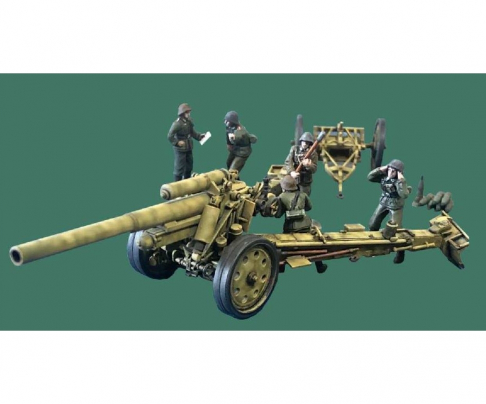 Italeri 1:72 15cm FieldHowitzer/ 10,5cm FieldGun