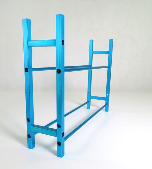 Thicon Palettenregal blau aus Metall RC Modellbau