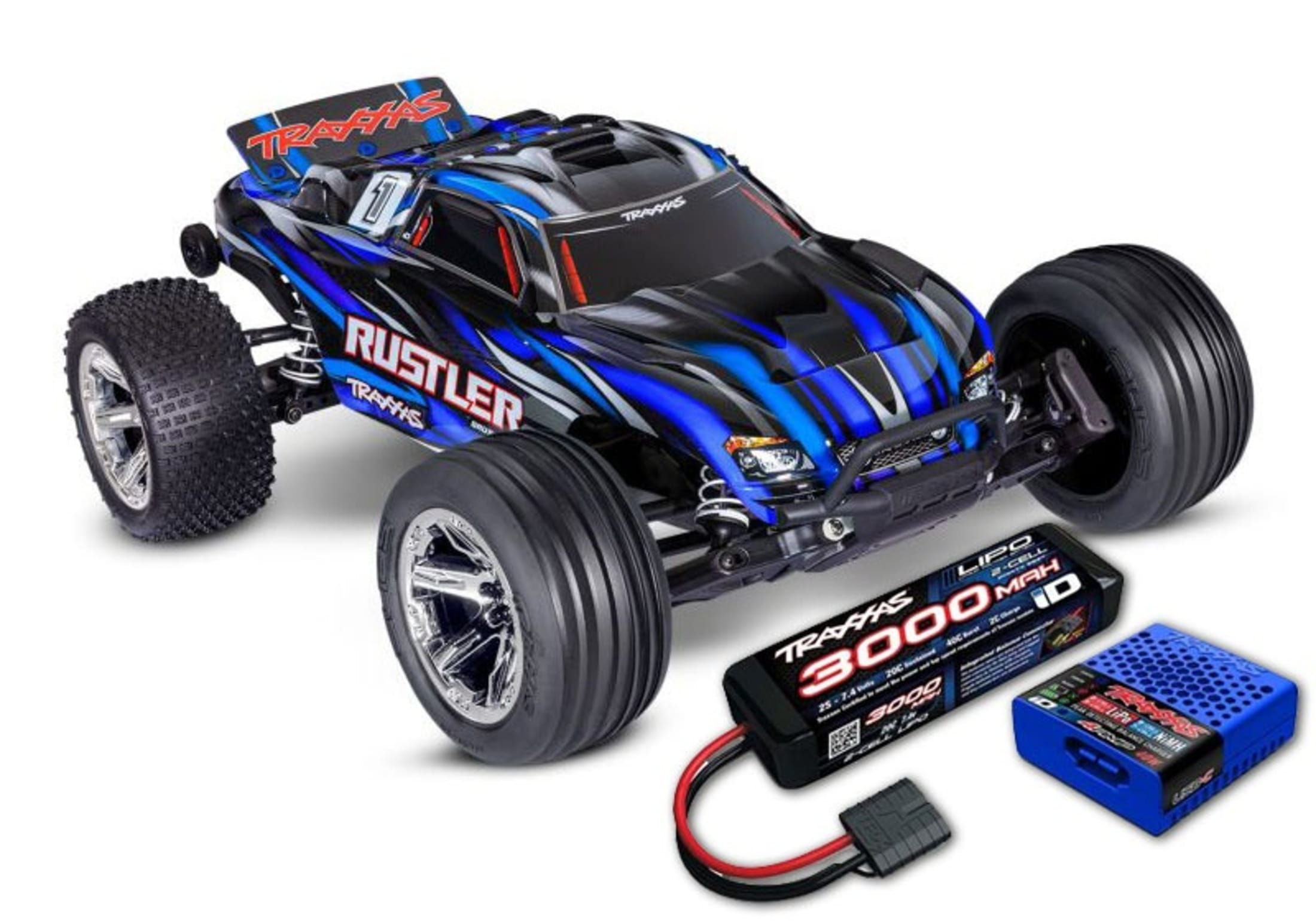 traxxas-rustler-buggy-brushless-hd-bl-2s-rtr-blau-rtr-mit-akku-lade-set