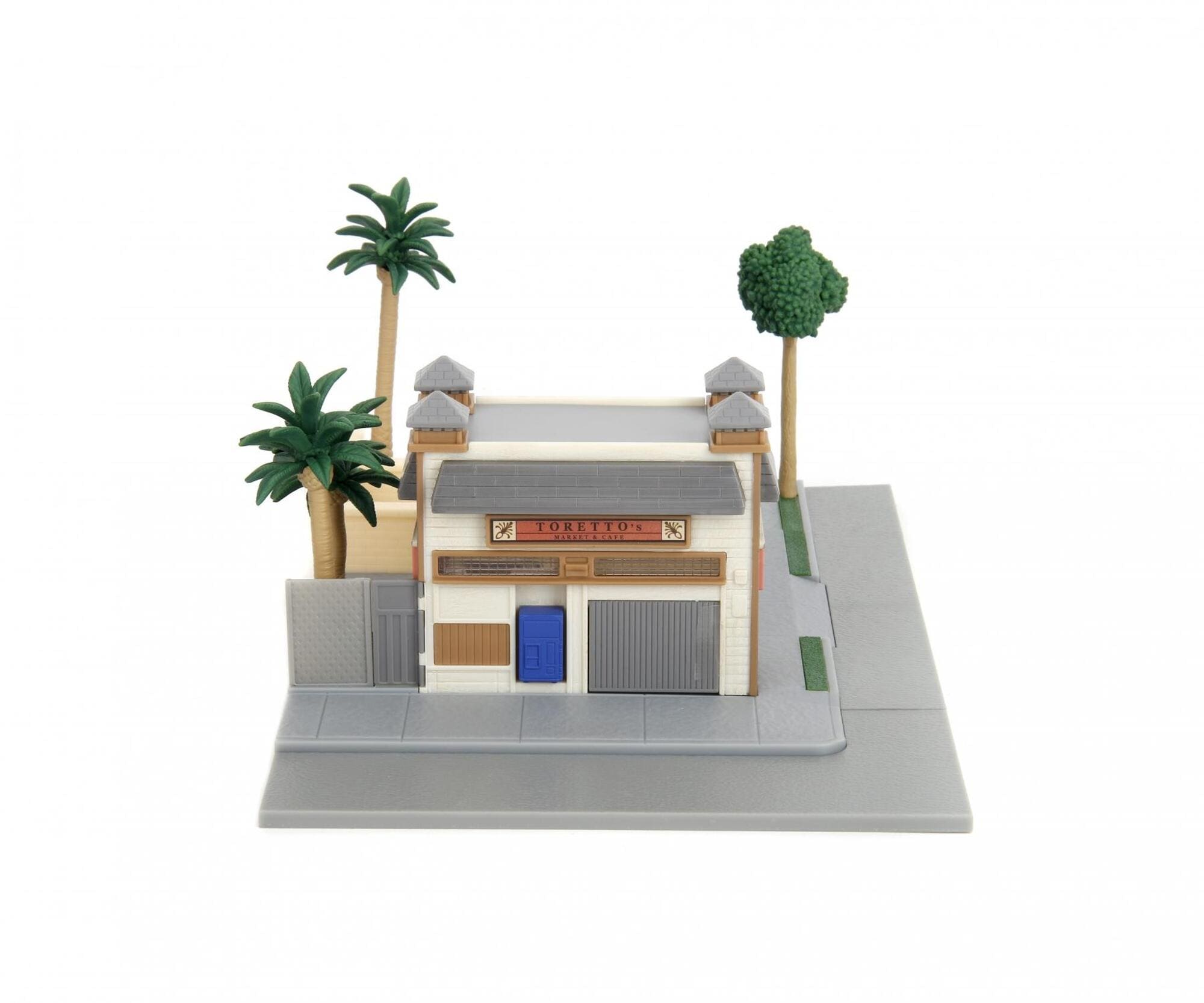 Jada Toys Fast - Furious Toretto’s Cafe Nanoscene mit 2 Die-Cast Fahrzeugen