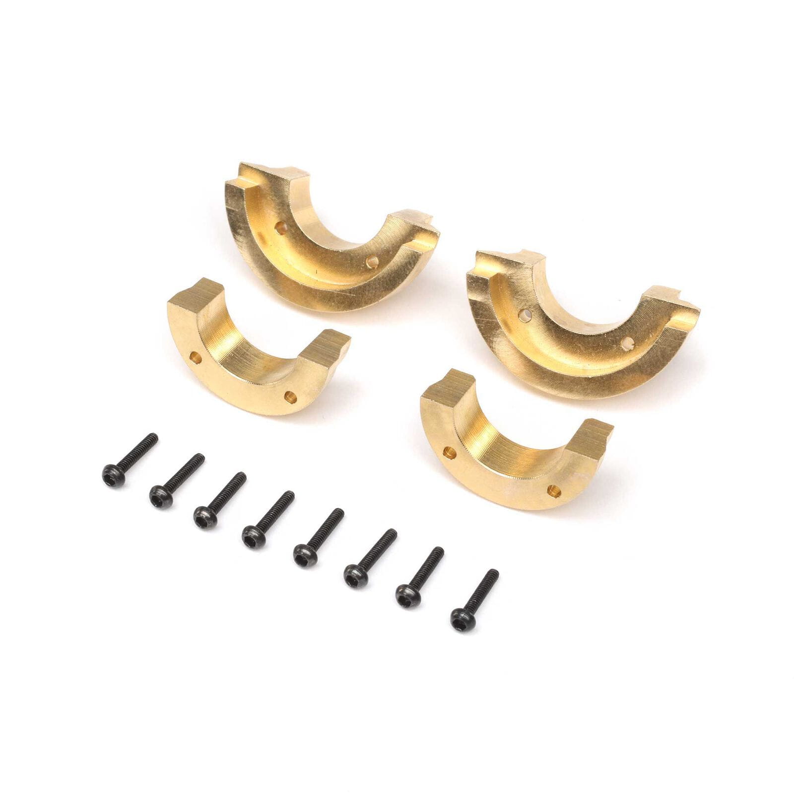 Axial Knuckle Weights Brass 5.2g/9.2g (4): SCX24, AX24 Axial Knuckle Weights Brass 5_2g_9.2g _4__ SCX24_ AX24 - RC-Zubehoer