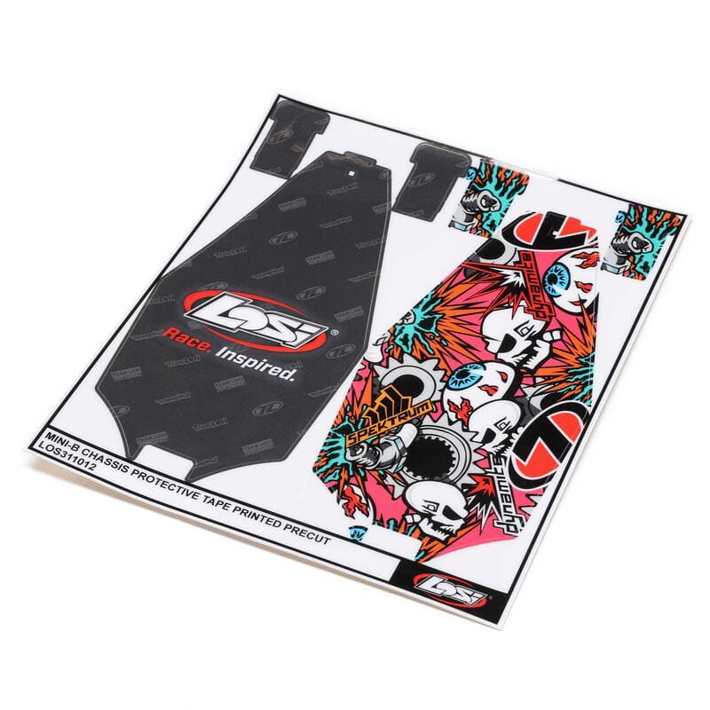 Losi Mini-B Chassis Protective Tape_ Precut _2_ - RC-Zubehoer