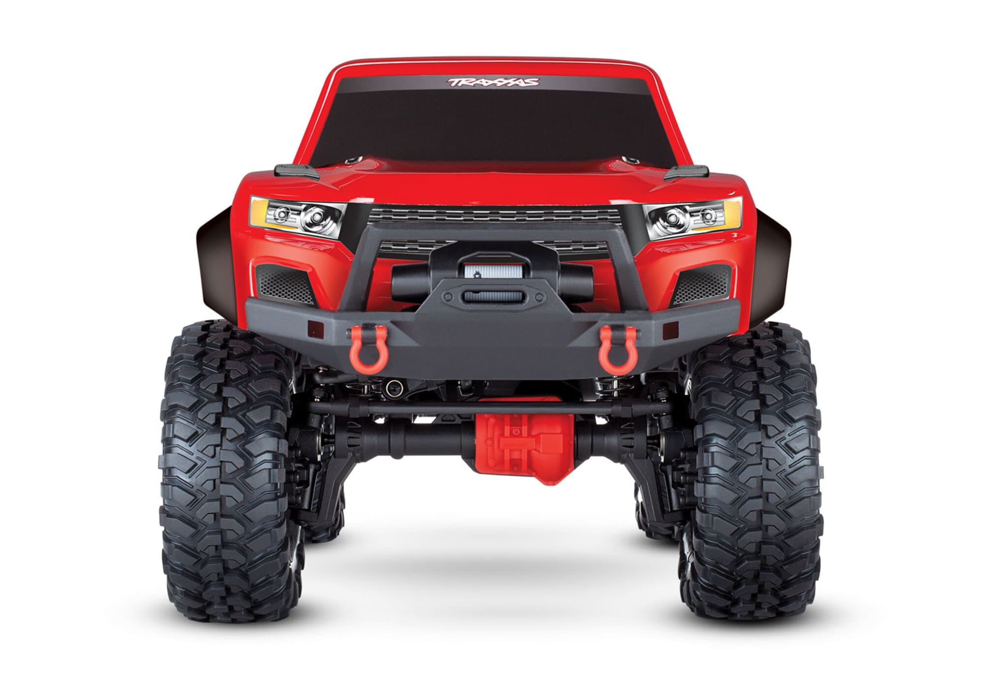 TRAXXAS TRX-4 Sport 4x4 Crawler 1_10 Rot RTR mit Portalachsen und Aluminium Stossdaempfern