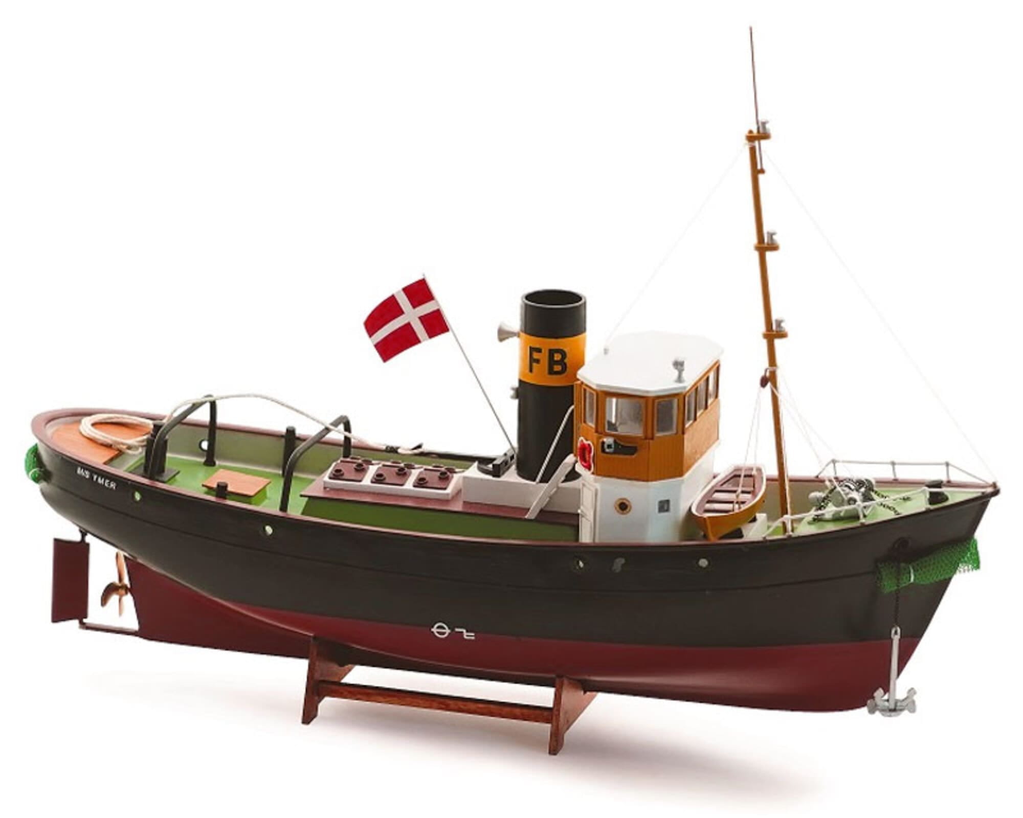 Ymer Schlepper 1_60 RC-Baukasten mit Holz- und Kunststoffteilen