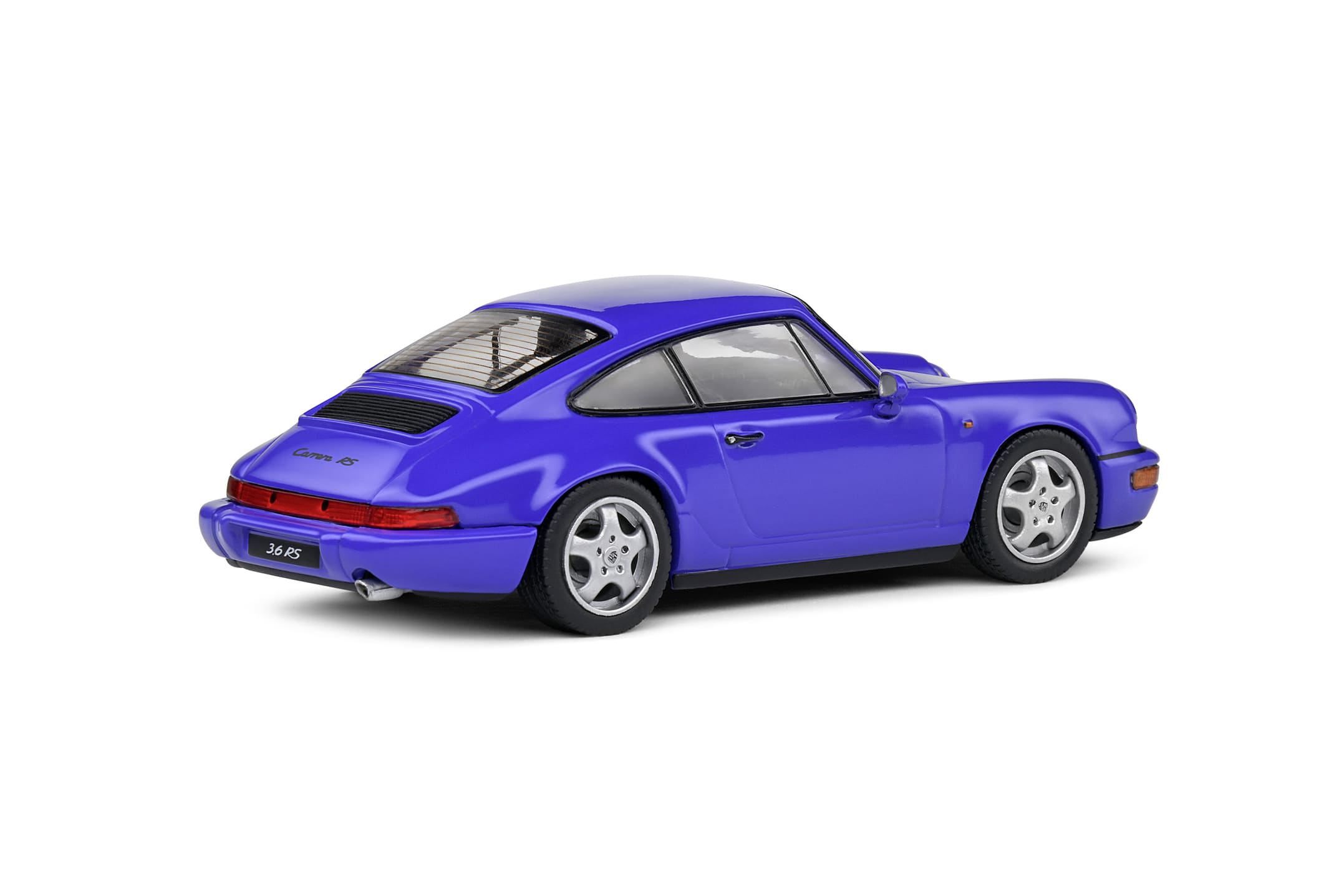 Porsche 911 _964_ Turbo 3.6 Modellauto 1_43 in Electric Blue