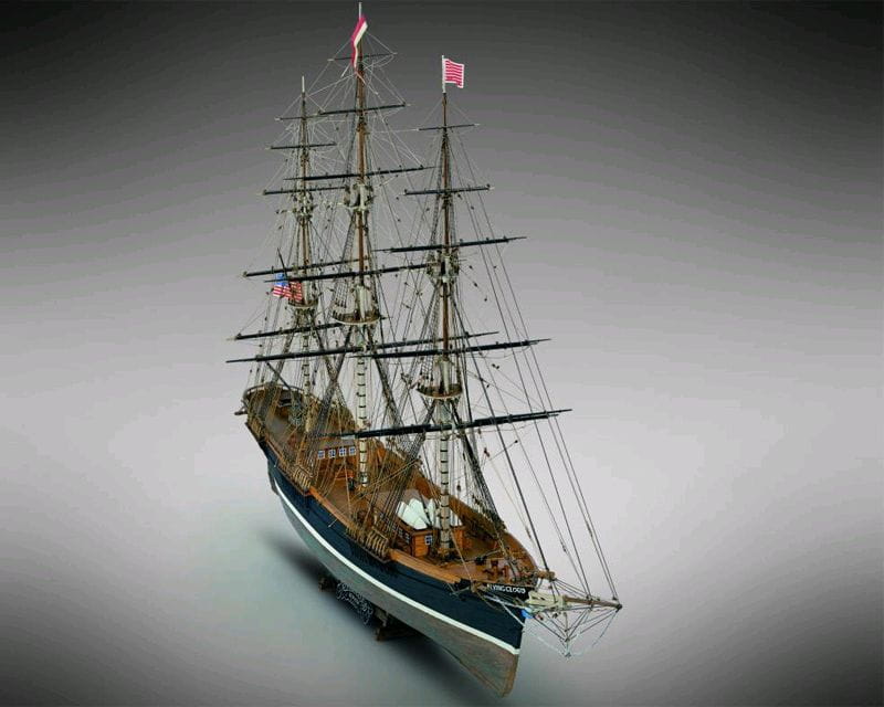 Mamoli Flying Cloud Amerikanischer Clipper 1850 1:96 Holz Bausatz