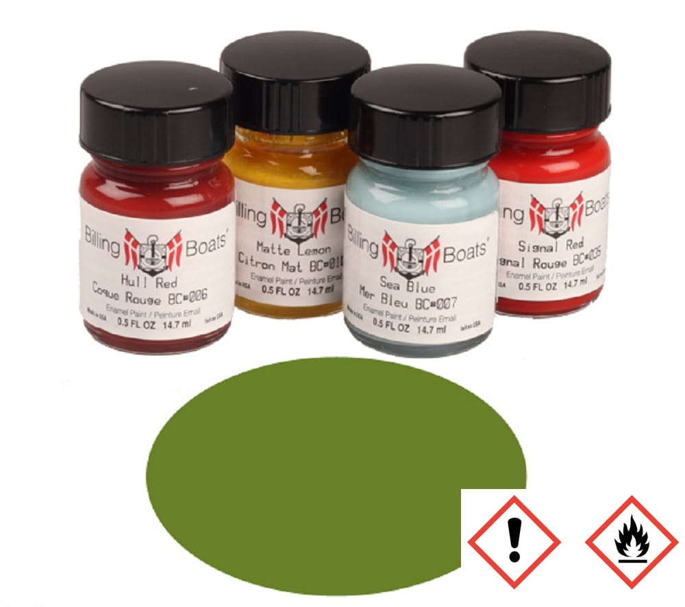 Billing Boats Lime grün 22 ml Acryl Farbe