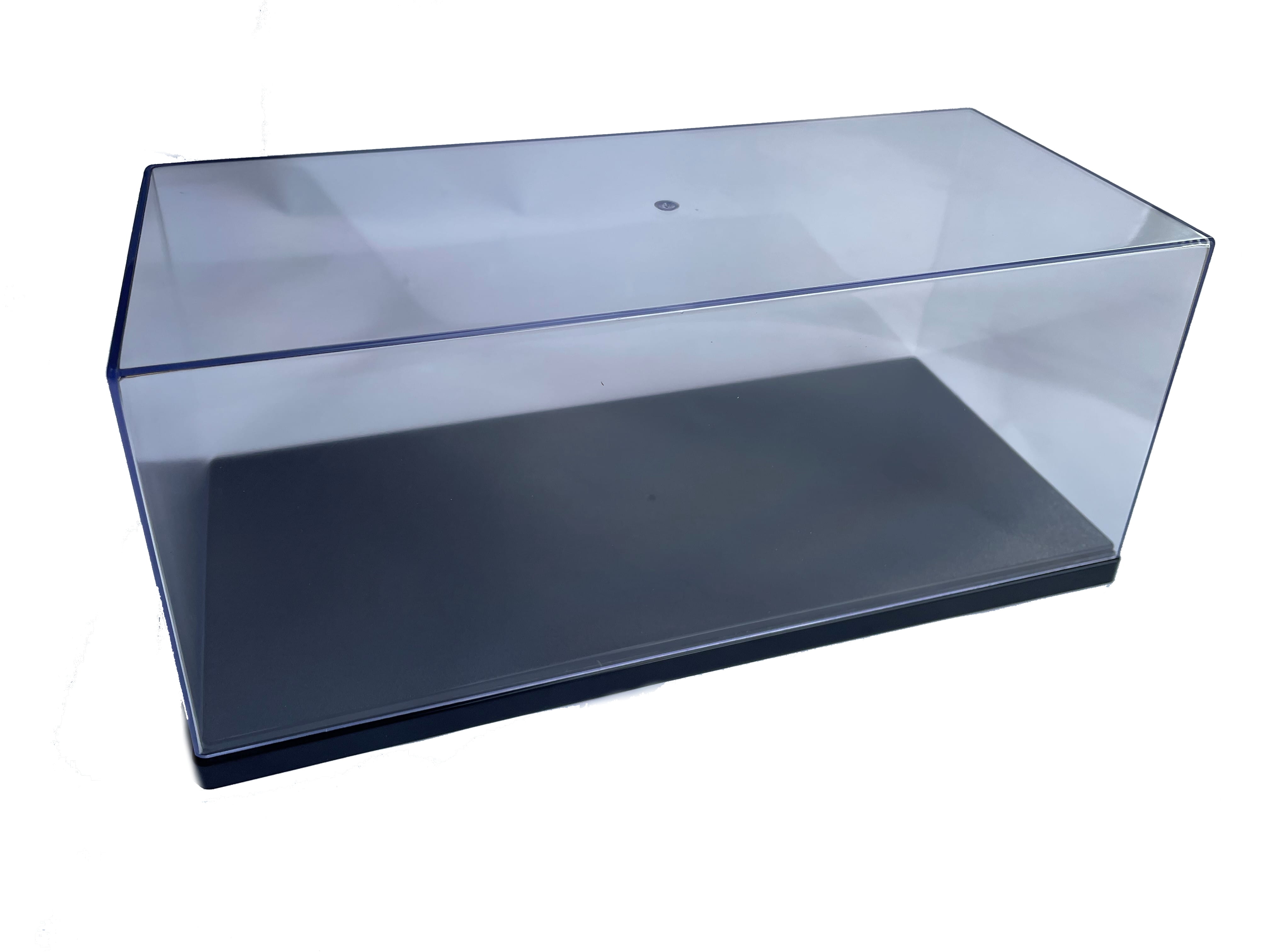 Triple9 Modellauto Vitrine 1_18 bis 1_32 Schwarz mit Klarsichtdeckel