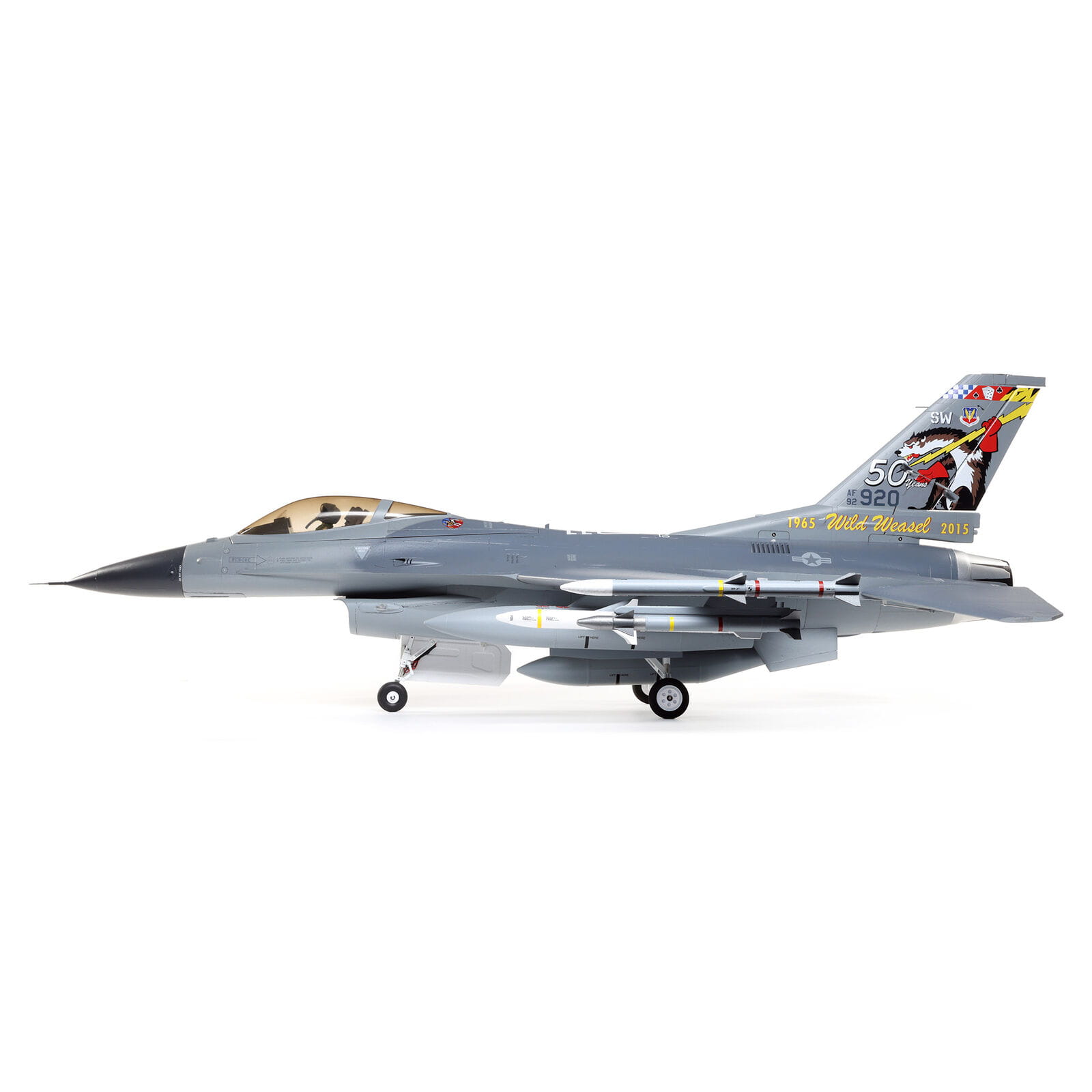 E-flite F-16 Falcon 80mm EDF RC Jet Smart BNF Basic mit SAFE Select - RC-Zubehoer