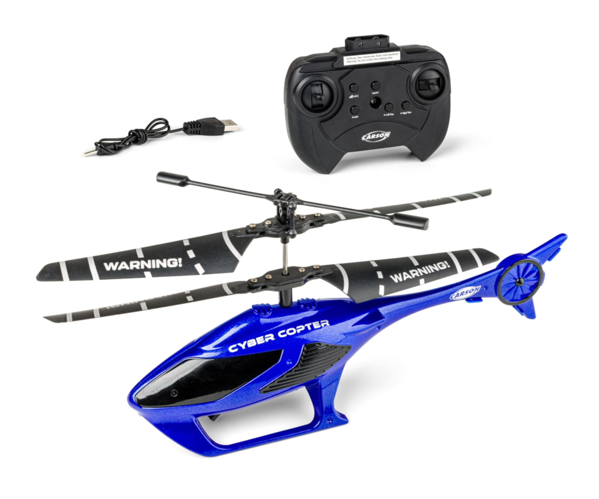 Carson Cyber Copter IR 2Ch RTF blau