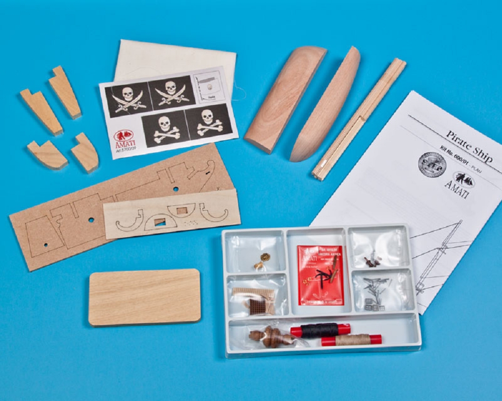 Krick Piratenschiff  First Step Bausatz - RC-Zubehoer