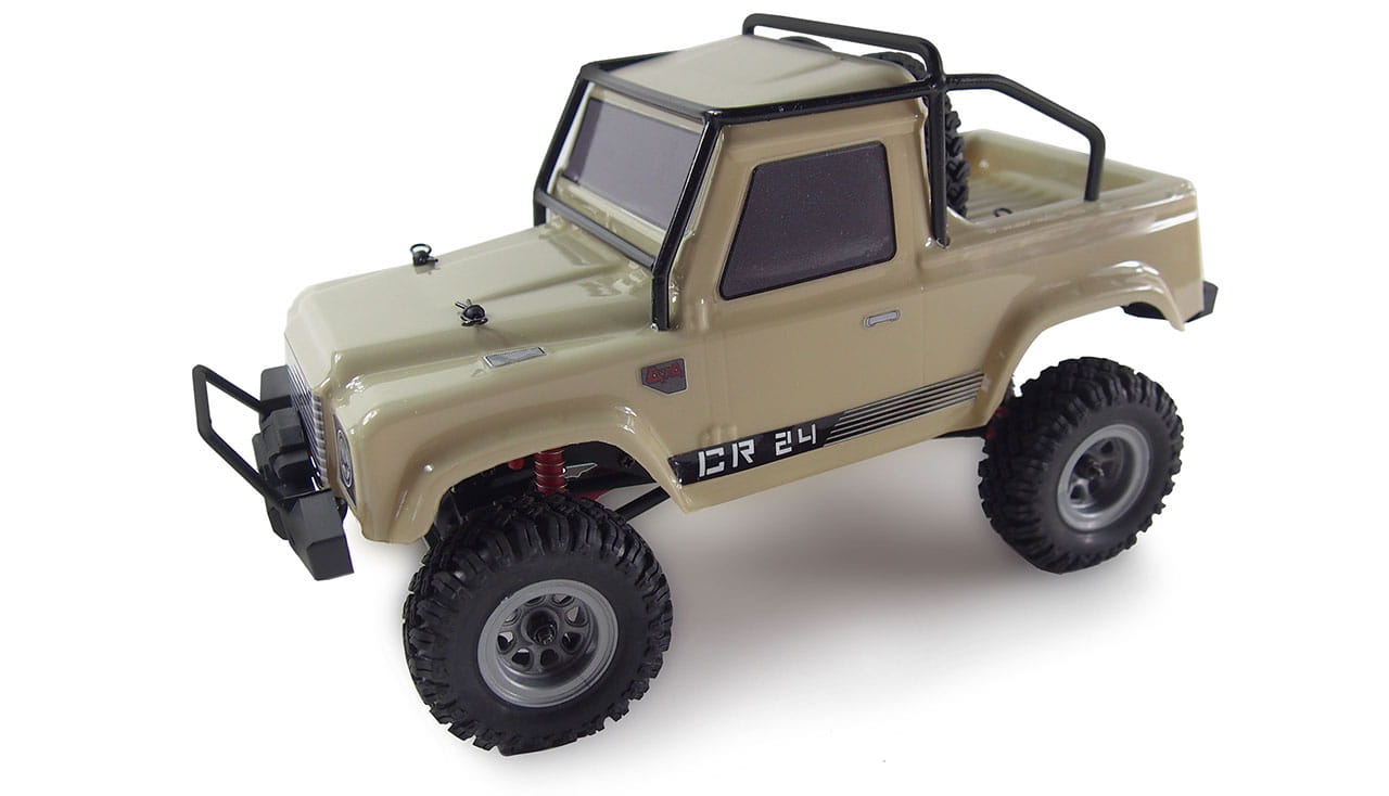 Amewi AMXRock Crawler AM24  4WD 1:24  RTR, senffarben