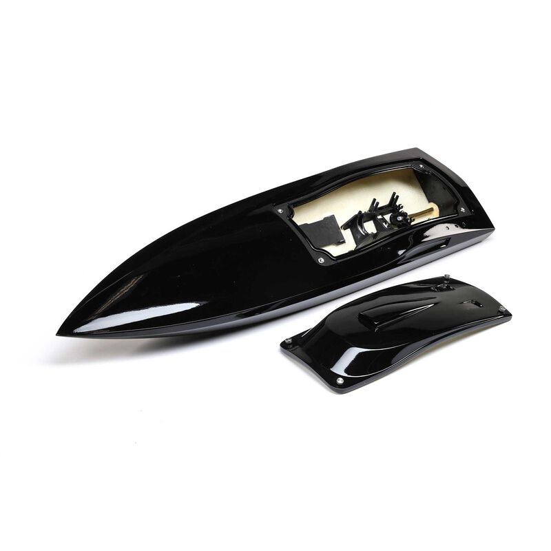 Proboat Hull _ Cnpy Set blk_ Impulse 32 - RC-Zubehoer