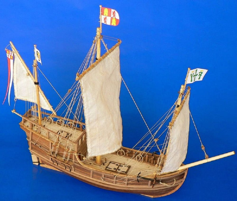 Krick Dusek Segel Schiff Pinta 1:72 Holz Baukasten