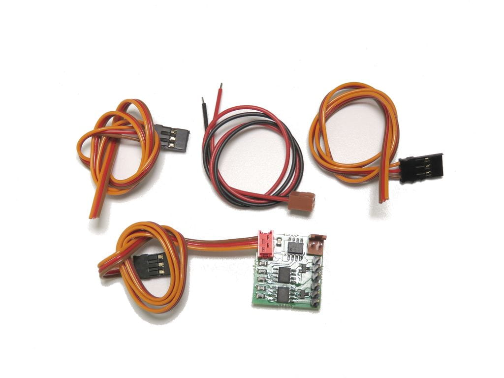Wedico 4-kanal schaltdecoder 6-14v 2a - RC-Zubehoer