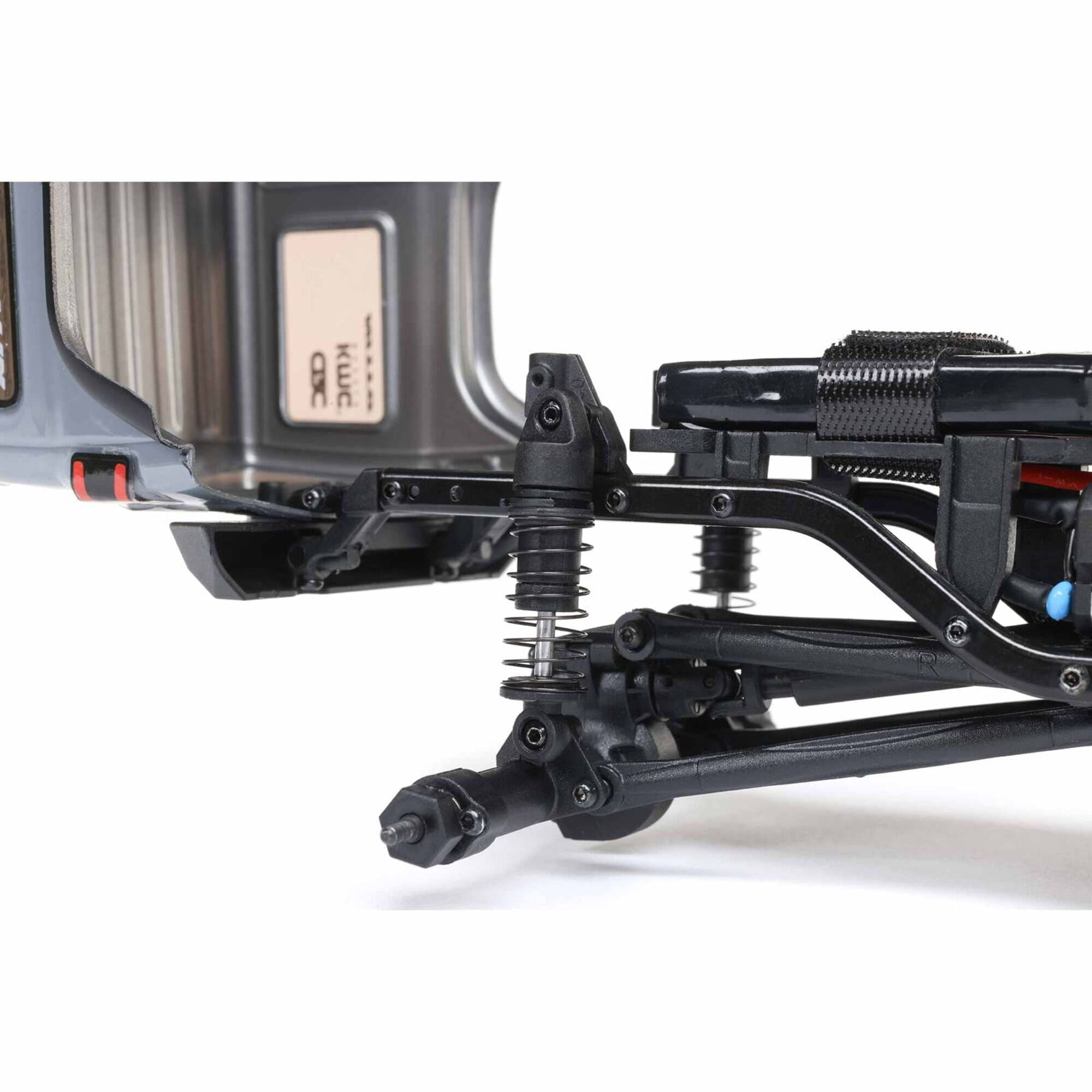 axial scx24 jeep wrangler jlu 4x4 rtr rock crawler mit akku und ladegeraet Axial SCX24 Jeep Wrangler JLU 4X4 RTR – Detailgetreue Karosserie und robuste Ausstattungen