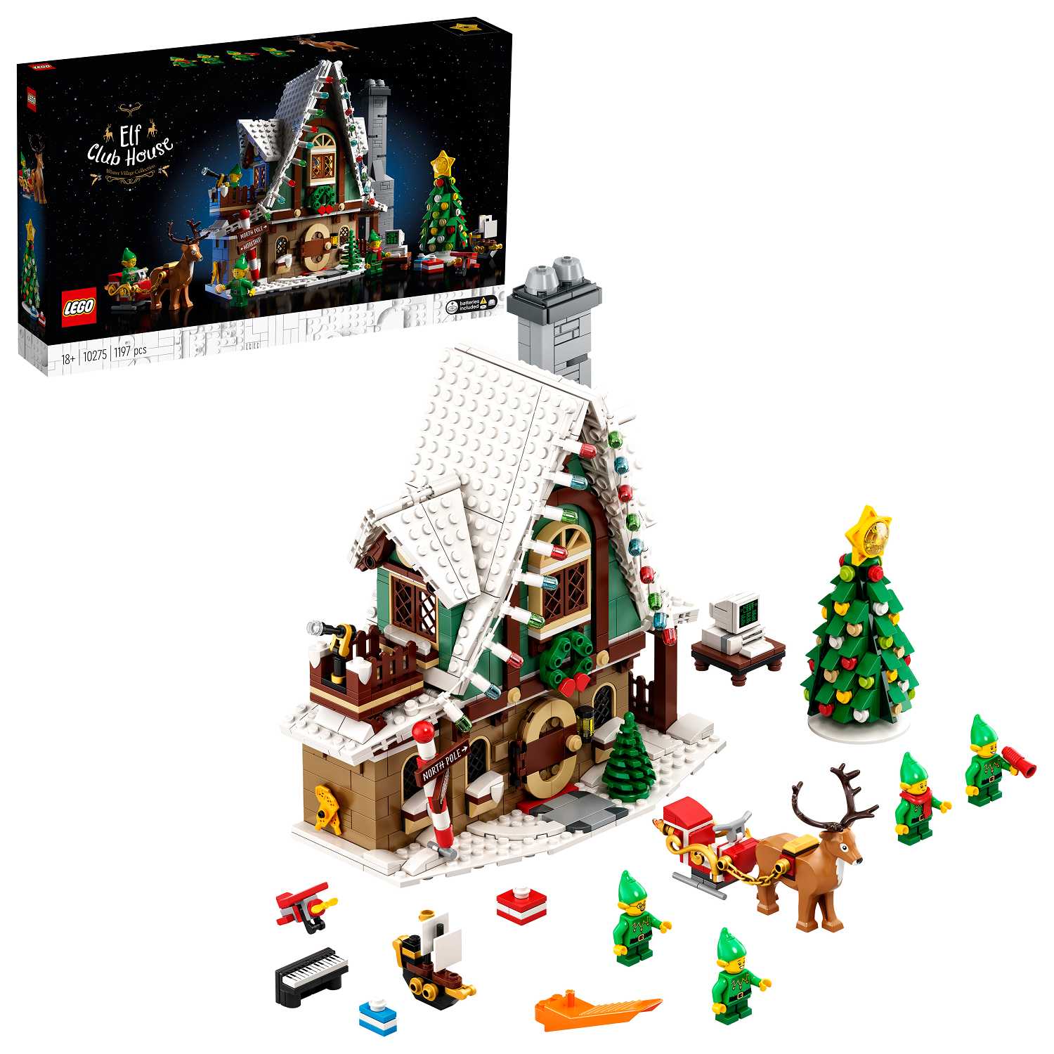 LEGO Expert Creator Exklusiv Set Elfen Klubhaus LEGO Expert Creator Exklusiv Set Elfen Klubhaus