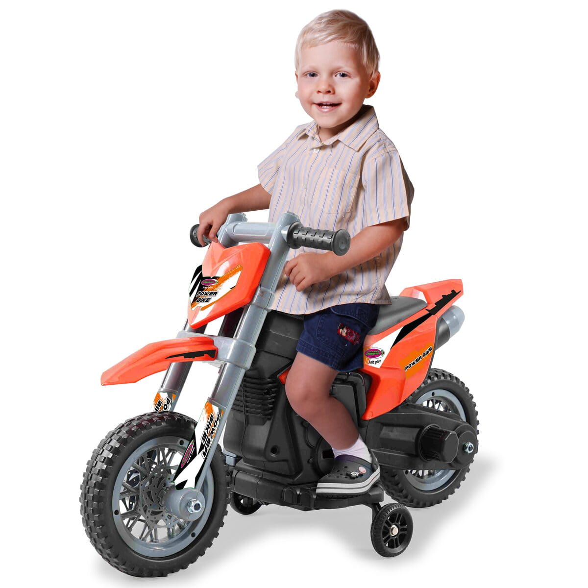 Jamara Ride-on Motorrad Power Bike orange 6V