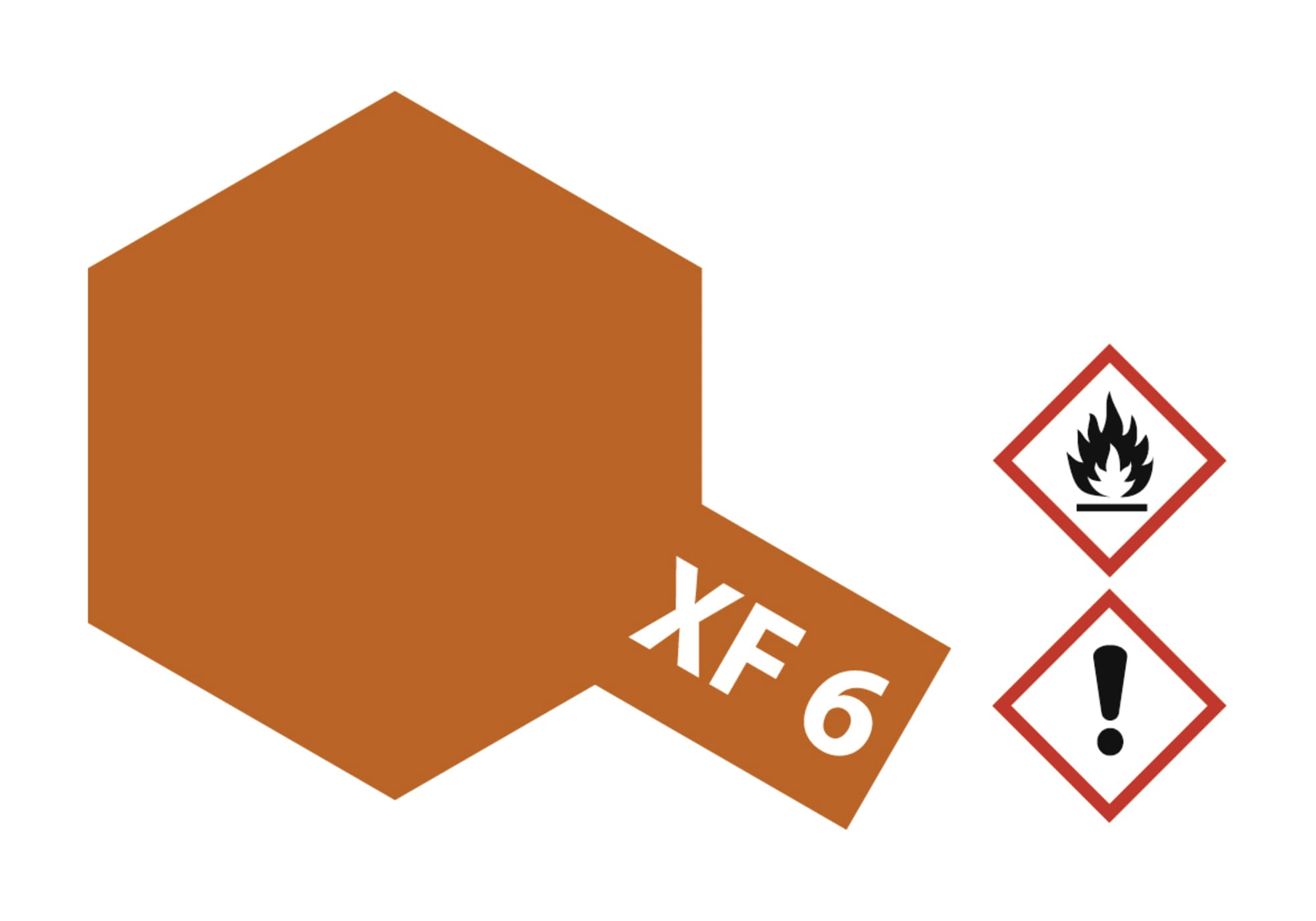 Tamiya Acrylfarbe XF6,  XF-6 Kupfer 23ml