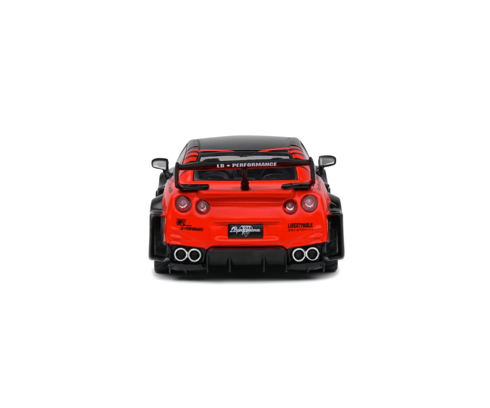 Solido 1:43 Nissan GTR35 LBWK rot Modellauto