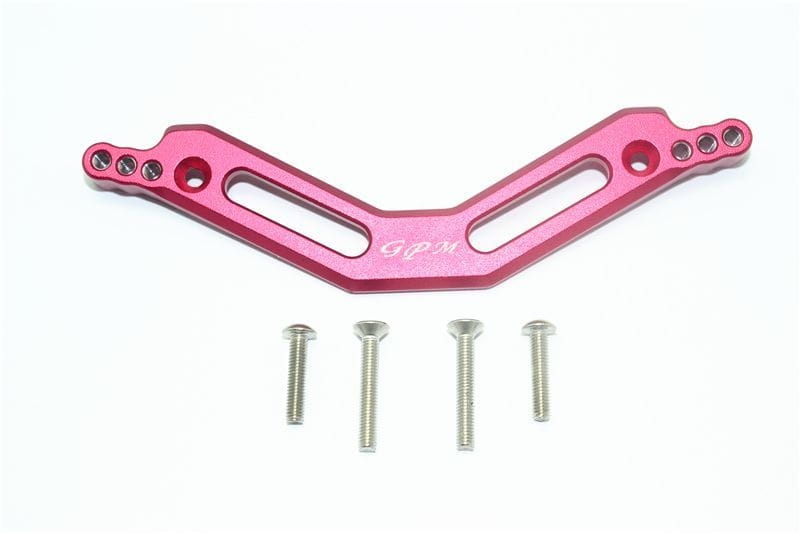 GPM Alu Daempfersteher hinten rot fuer ARRMA Granite_ Big Rock_ Senton - RC-Zubehoer