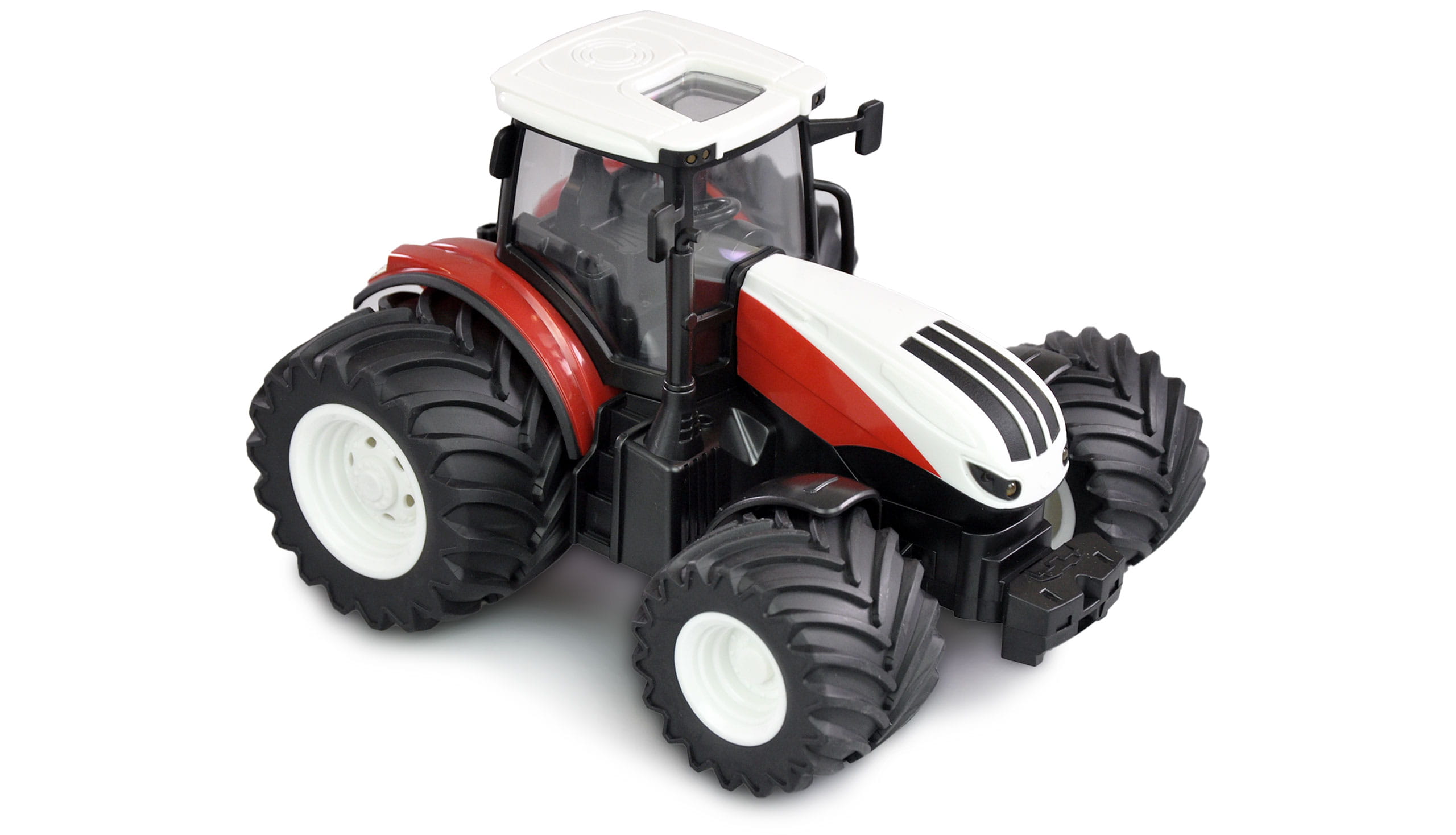 Amewi RC Traktor mit Kippanhänger, Licht & Sound, 1:24 RTR