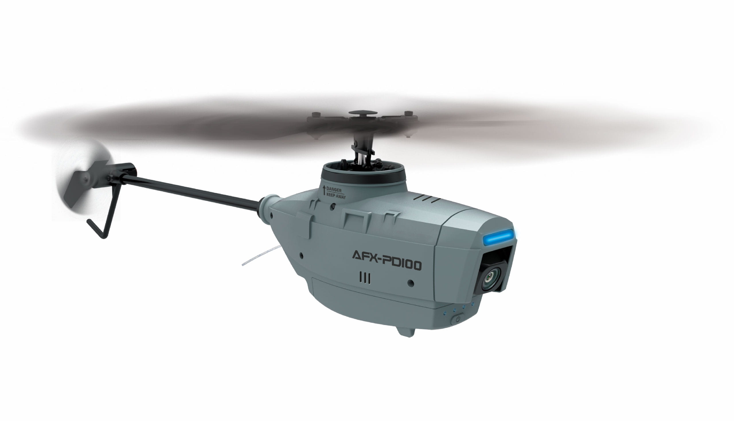 Amewi AFX-PD100 4-Kanal Hubschrauber mit HD-Kamera 6G 2,4GHz, RTF