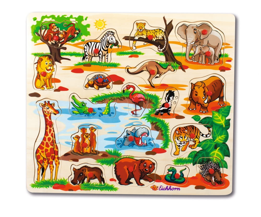 Eichhorn Steckpuzzle_ 3-sort. Lieferumfang 1 Stueck - RC-Zubehoer