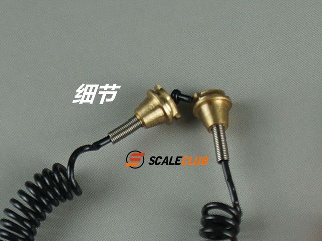 ScaleClub 1_14 Druckluft-Kabel Satz rot_schwarz - RC-Zubehoer