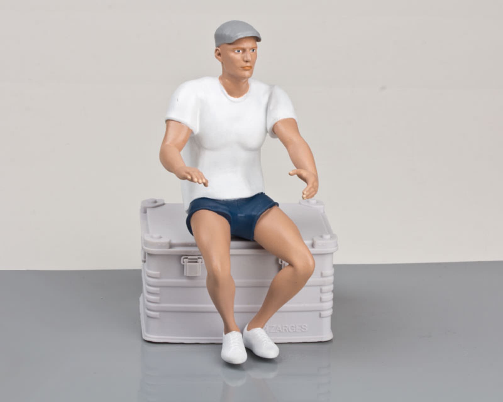 Figur Carlo 1_10 Sportboot-Fahrer 3D Resin - Modellzubehoer