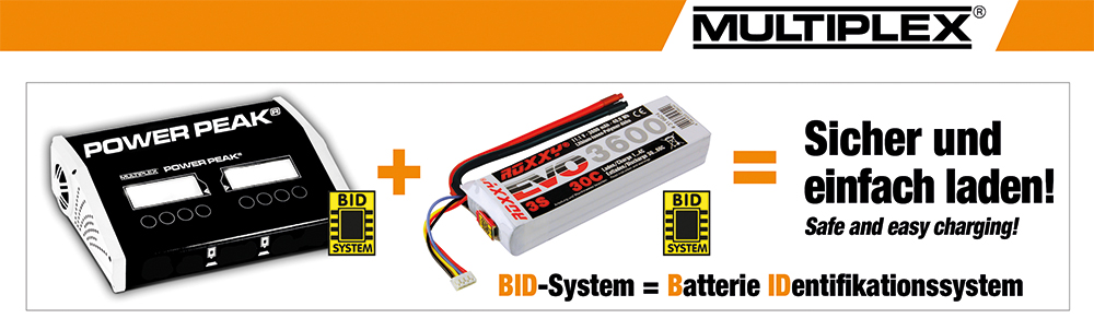 Multiplex POWER PEAK Temperatursensor für Twin EQ-BID