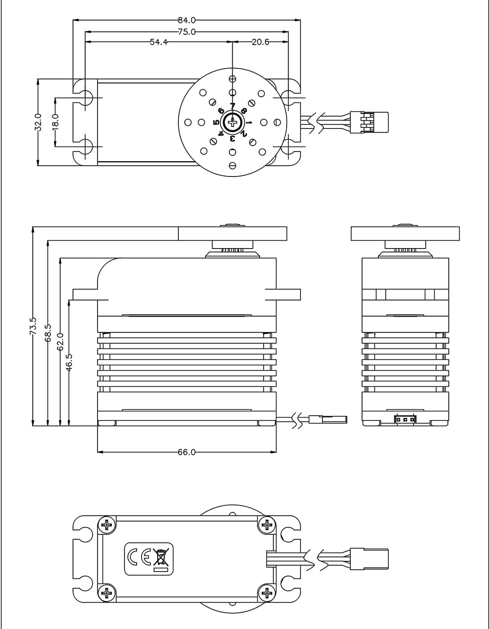 Hitec Servo D845WP