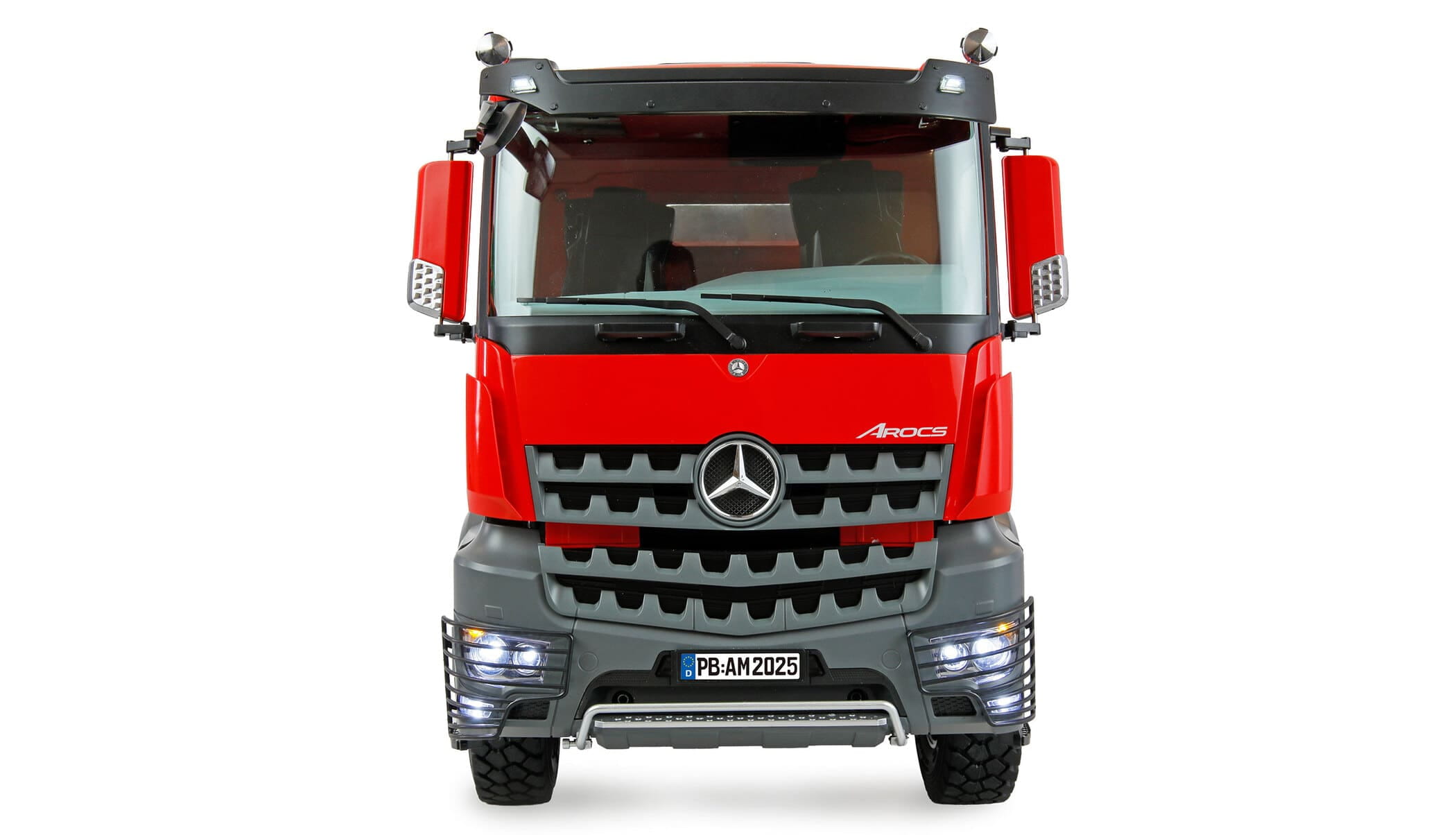 Amewi Mercedes-Benz Arocs Muldenkipper 6x6 1_14 RTR rot