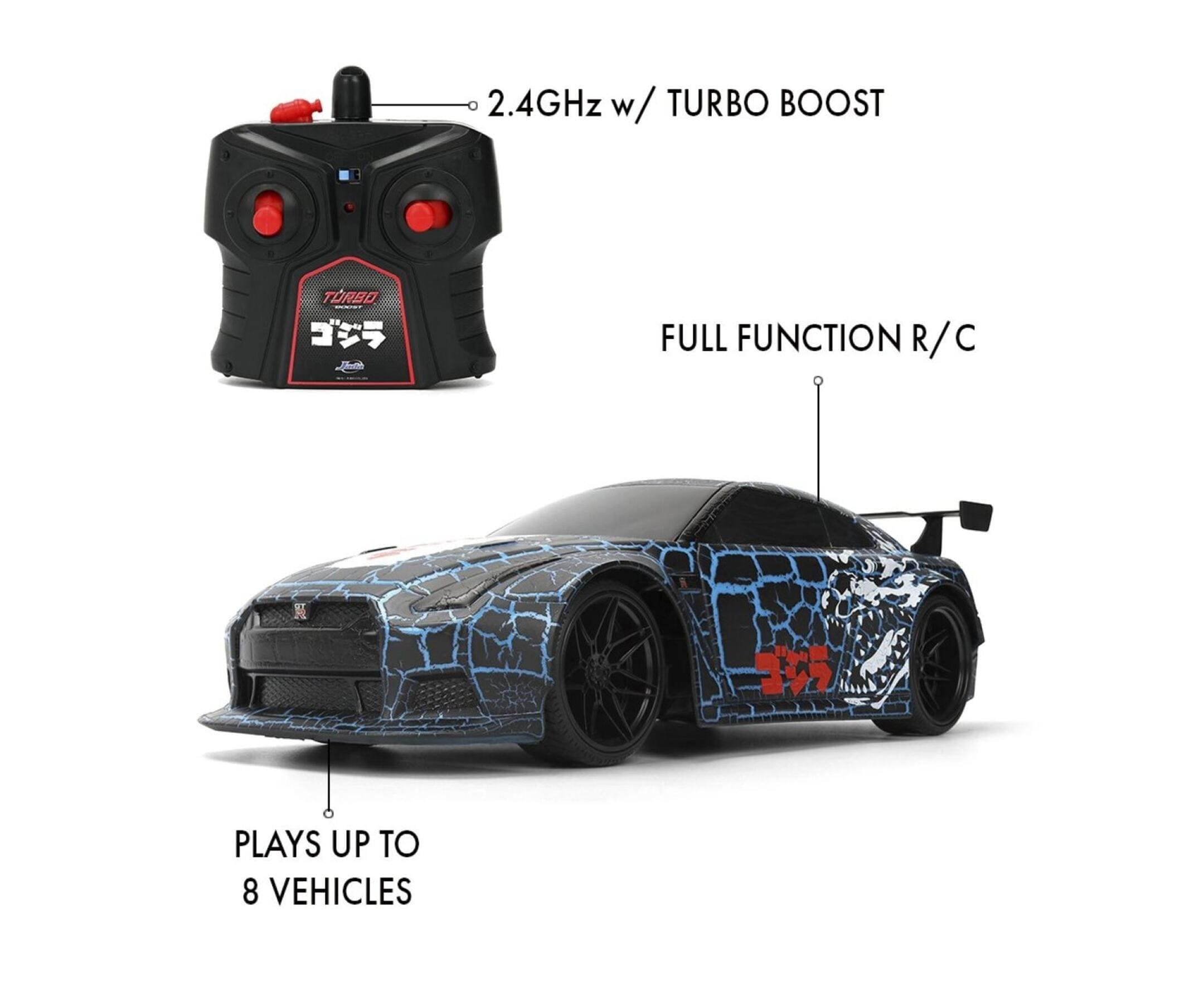 RC Godzilla Nissan GT-R R35 1:16 Turbo
